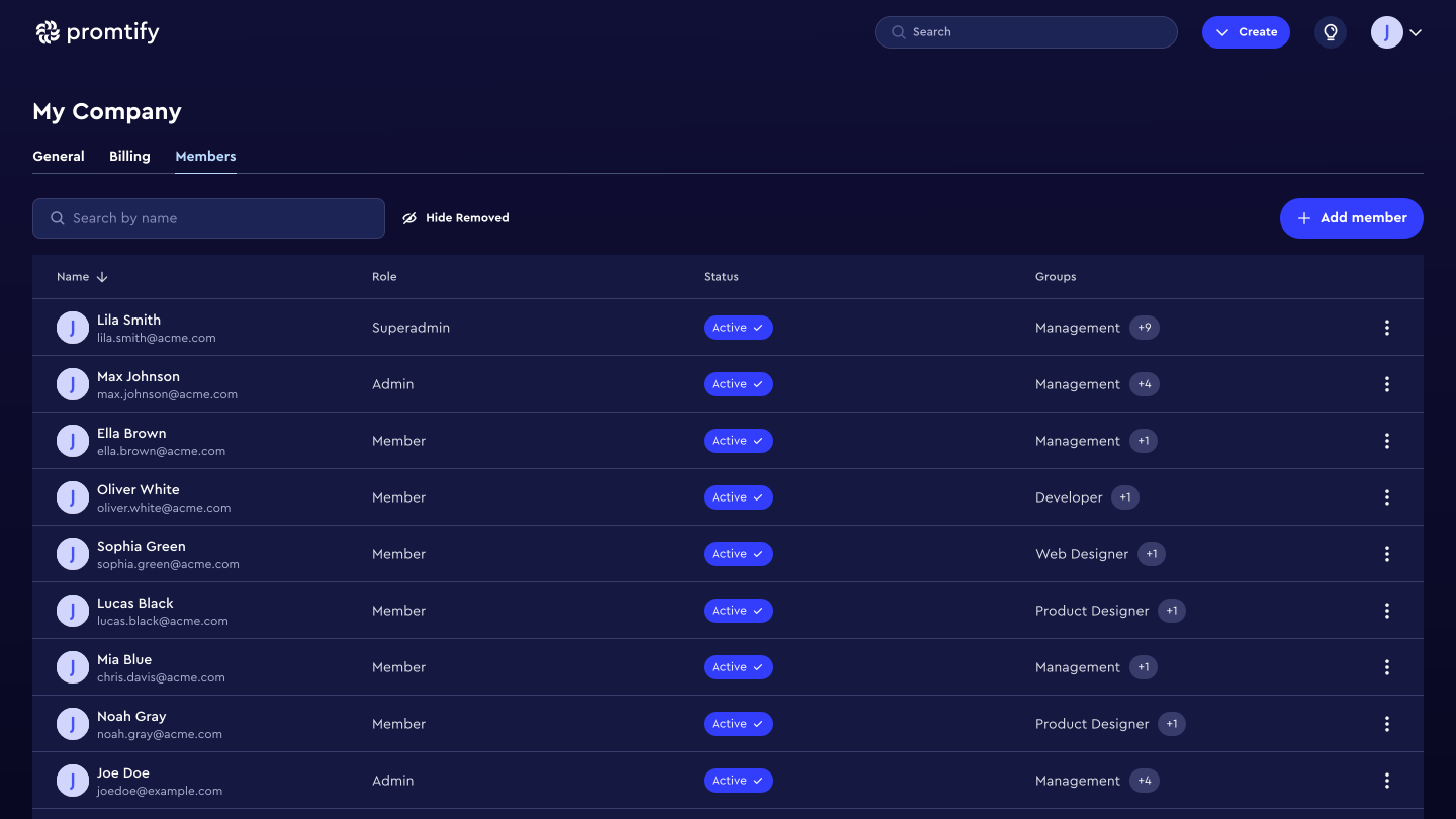 Agents library for your team